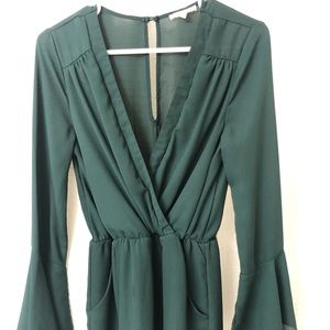 Green romper